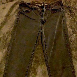 american eagle outfitters size 6 (women) black jeans